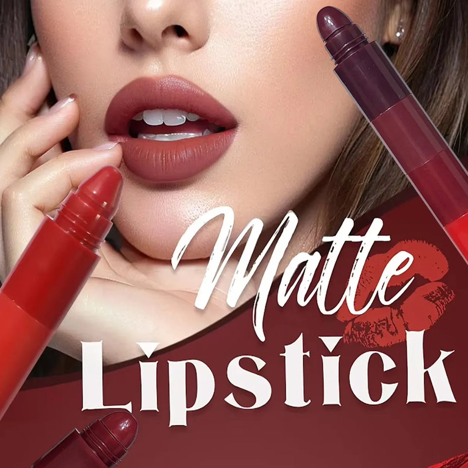 5 in 1 Lipstick Matte lipsticks Waterproof | Long Lasting |Lipstick Long lasting Random Shades Lipsticks 3.5g