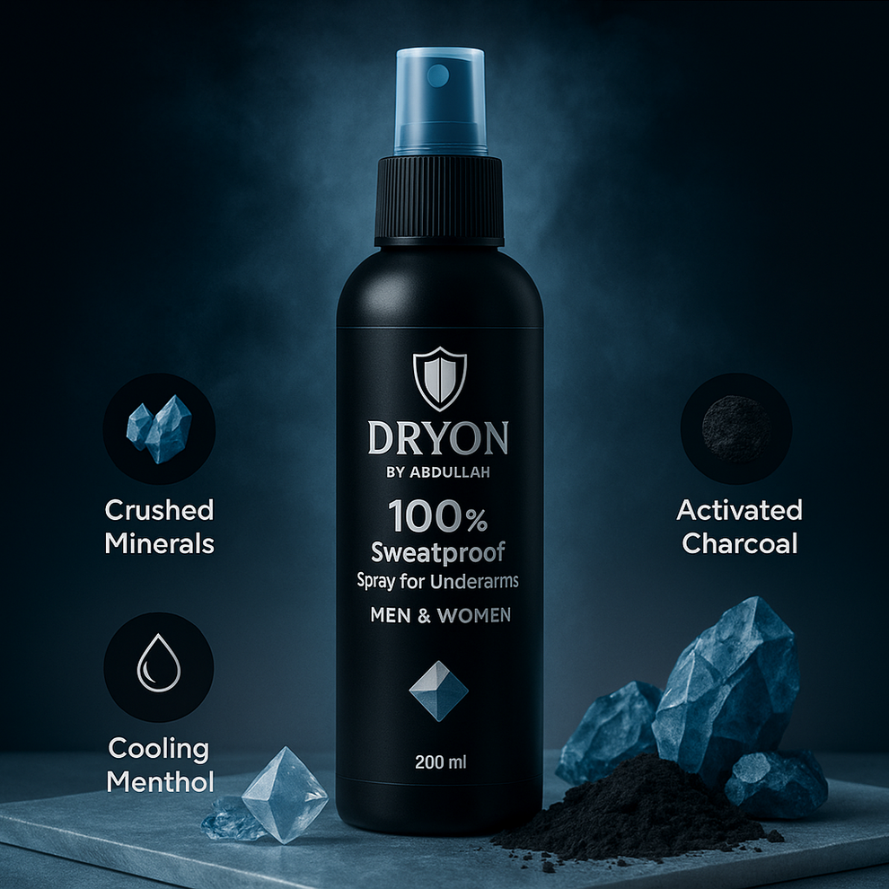 DRYON – 100% Sweatproof Underarm Spray 💦
