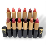 Pack Of 12 Matte Lipstick Multicolour Box