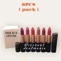 Pack Of 12 Matte Lipstick Multicolour Box